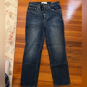 Aritzia denim forum Joni high rise loose jeans